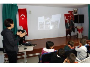 İlkokul öğrencilerine hayvan sevgisi anlatıldı