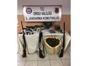 Ordu'da uyuşturucu operasyonu