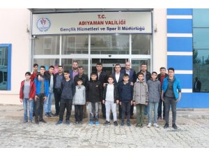 Adıyamanlı 14 öğrenci Galatasaray - Schalke maçını izlemeye gönderildi