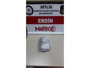 Bitlis’te uyuşturucu operasyonu