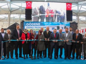 Gödene Kapalı Pazar Yeri açıldı