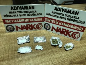 Şüpheli araçta metamfetamin maddesi ele geçirildi