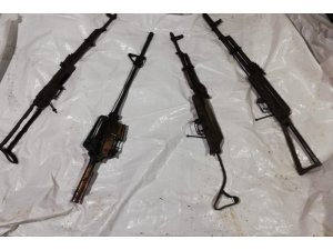 Yüksekova’da PKK’ya ait silah ve mühimmat ele geçirildi