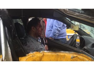 Polis memurunun şehit olduğu kazaya sebep olan taksici tutuklandı