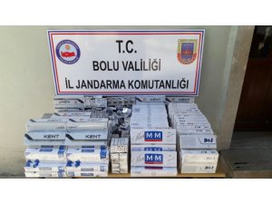 Bolu’da, kaçak sigara ve uyuşturucu operasyonu
