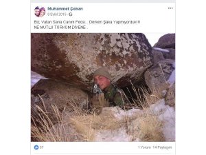 Şehit’ten yürek burkan paylaşım