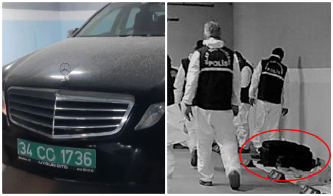 Konsolosluk aracından çıkanlar belli oldu!