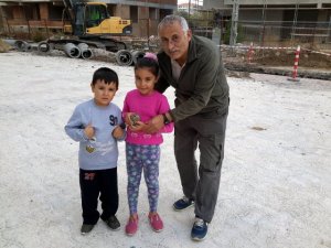 Yaralı yaban tavşan koruma altına alındı