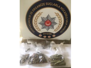 Didim’de dernek ve markete uyuşturucu baskını