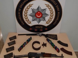 Muş’ta silah ticareti yapan şahıs yakalandı
