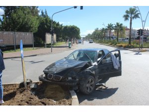 Manavgat’ta trafik kazası: 3 yaralı