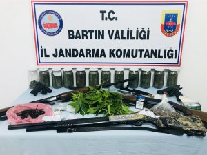 Bartın’da uyuşturucu operasyonu: 5 tutuklama
