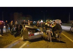 Samsun'da zincirleme trafik kazası: 6 yaralı