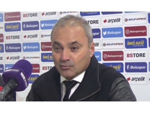 Boluspor - Gençlerbirliği maçının ardından