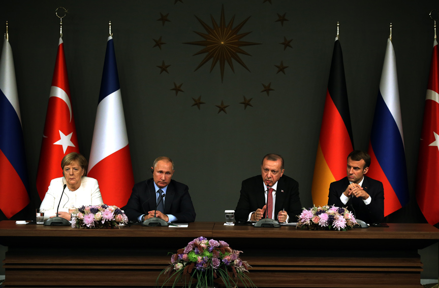 İstanbul'daki dörtlü zirve "Astana sinerjisini ileri taşıdı"