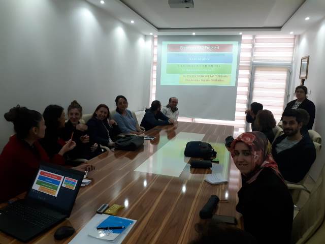 Yalıhüyük'te öğretmenlere Erasmus eğitimi