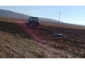 Altıntaş’ta traktör kazası: 1 ölü