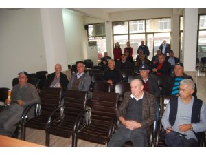 Malkara Ziraat Odası çiftçileri bilgilendirdi