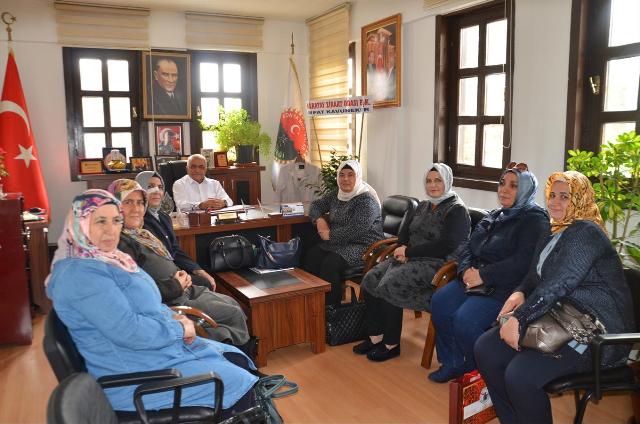 Karataylı kadınlardan Konya Muhtarlar Derneği'ne ziyaret