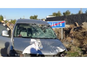 Kilis’te trafik kazası: 3 yaralı