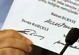 İşte Bahçeli'nin imzaladığı BELGE