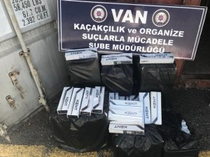 Van’da sigara kaçakçılığı