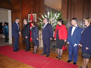 Paris Büyükelçiliğinde Cumhuriyet resepsiyonu