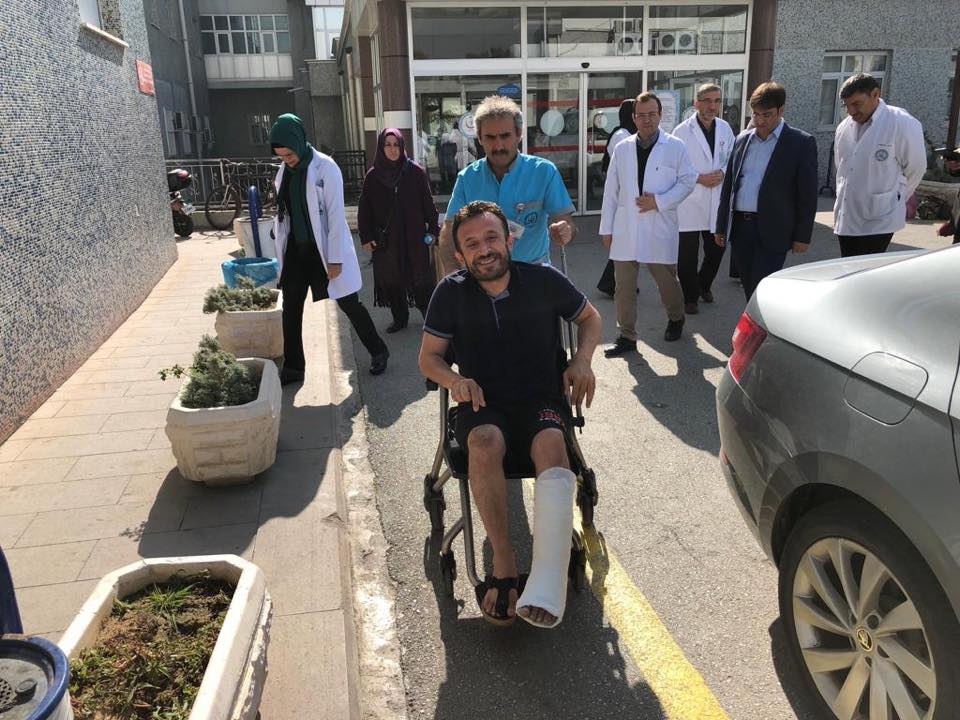 Mehmet Oğuz taburcu oldu