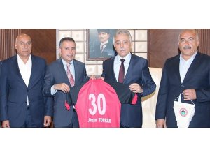 Başkan Yıldırım’dan Vali Toprak’a teşekkür