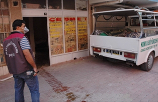 Boş dükkanda ölü bulundu