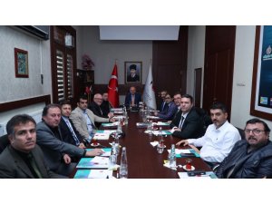 İl Spor Güvenlik Kurulu toplantısı Vali Çakacak başkanlığında yapıldı