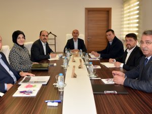 Başkanlar Selçuklu'da bir araya geldi