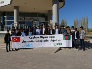 Bangladeşli öğrenciler Ilgın'da