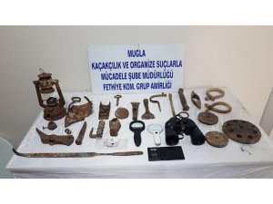 Fethiye merkezli tarihi eser operasyonu: 7 gözaltı