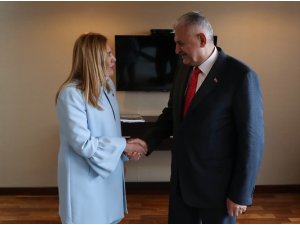TBMM Başkanı Yıldırım Türkiye-Arjantin Dostluk Grubu temsilcileriyle görüştü