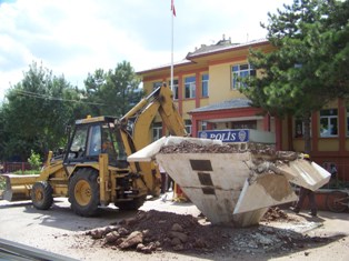 Eti Alüminyum tesisleri anıtı, kaldırıldı
