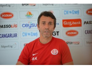 Antalyaspor'da hedef galibiyet