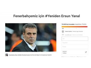 Ersun Yanal için 72 bin imza toplandı