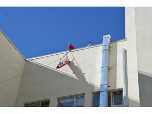 Hastanede gerçeğini aratmayan tatbikat