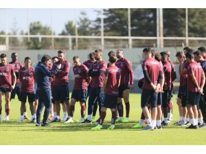 Trabzonspor 7 eksikle çalıştı