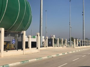 Bursaspor’un stadyumunun çevresindeki bariyerler kaldırılıyor