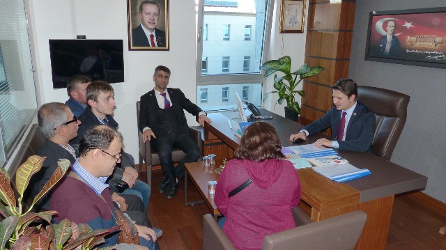 Görme Engellilerden Selman Özboyacı’ya ziyaret