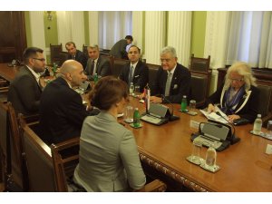 Sırbistan Cumhurbaşkanı Vucic TBMM heyetini kabul etti