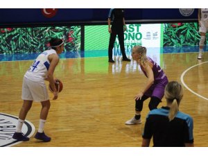 FIBA Kadınlar Avrupa Ligi: Hatay Büyükşehir Belediyespor: 74 - TTT Riga: 77