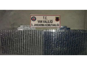 Van’da 23 bin 120 paket kaçak sigara ele geçirildi