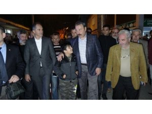 Emniyet müdürü vatandaşla bir araya geldi