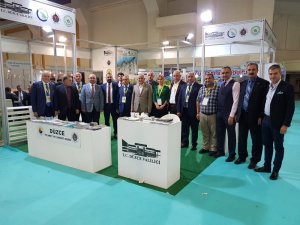 Yöresel ürünler fuarında Düzce Üniversitesi’ne yoğun ilgi