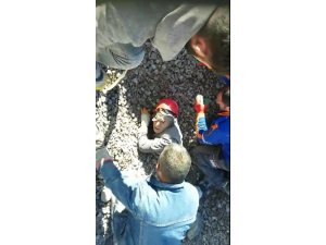 Ölümden kurtarmak için zamanla yarıştılar