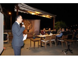 Trabzon’da mobilyacı iş adamları yemekte buluştu