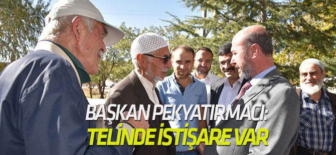Pekyatırmacı: Belediye hizmetlerimizin temelinde güven var, istişare var